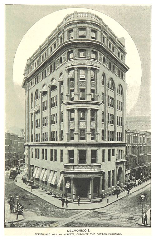 Delmonico's Restaurant — historical photo