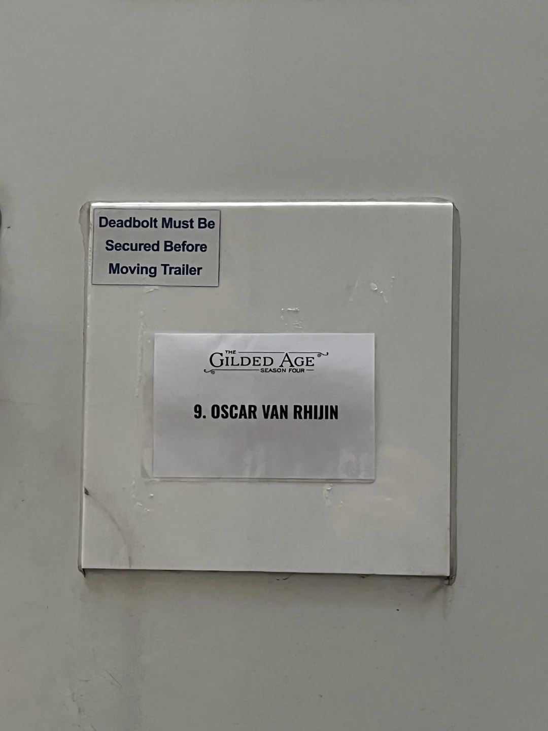 S4 Filming — E 27th St & Park Ave South (Fan-spotted) — historical photo