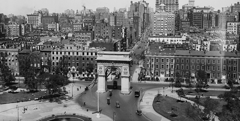 Washington Square Park — historical photo
